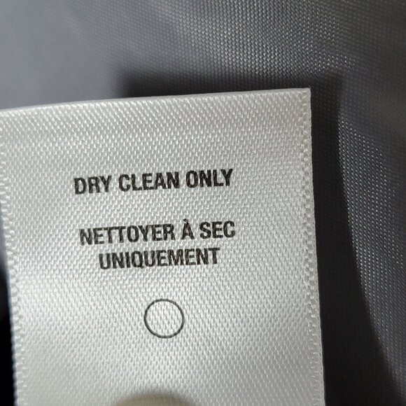 Aeropostale Womens Y2K Gray Wool Blend Coat Jacket XL Faux Fur Lined Collar - Picture 9 of 9